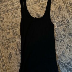 Jenni Kayne Classic Black Sleeveless Tank